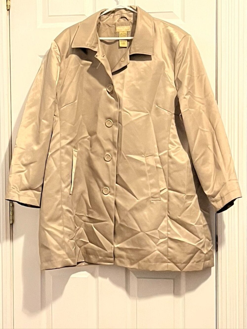 Beige coat from Cotton Ginny Plus size Plus L (2x)